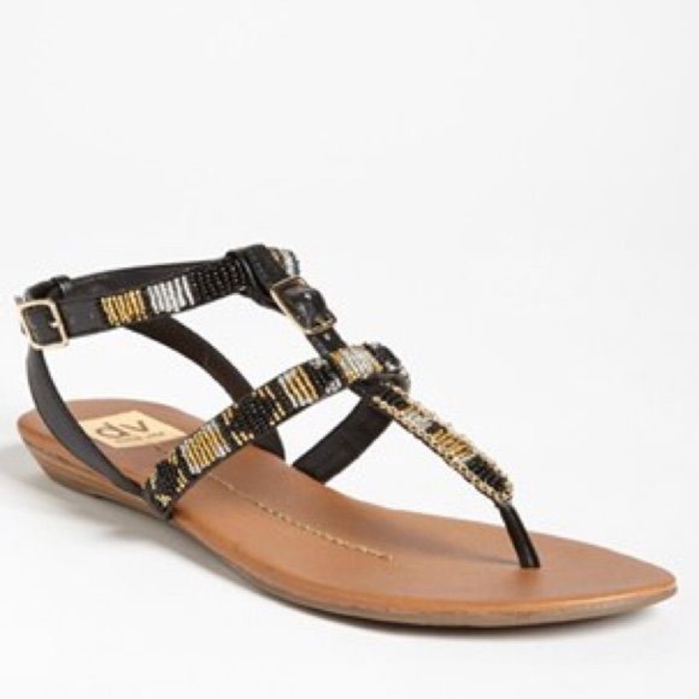 dolce vita Beaded Strappy Sandals